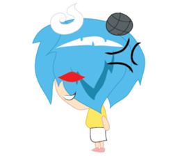 love you cartoon sticker #6455523