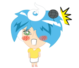 love you cartoon sticker #6455525