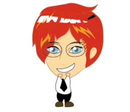 love you cartoon sticker #6455528