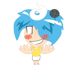 love you cartoon sticker #6455532