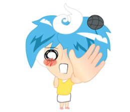 love you cartoon sticker #6455536