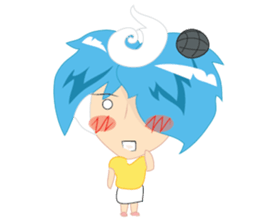 love you cartoon sticker #6455540