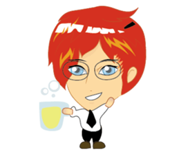 love you cartoon sticker #6455550