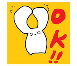 Mumu's rabbit 2 sticker #6455634