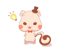 The squirrel "Mallow" sticker #6455712