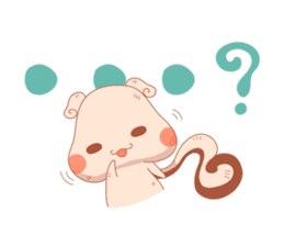 The squirrel "Mallow" sticker #6455713