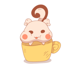The squirrel "Mallow" sticker #6455715