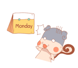 The squirrel "Mallow" sticker #6455728