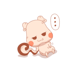 The squirrel "Mallow" sticker #6455732