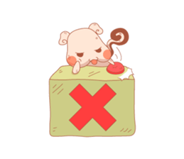 The squirrel "Mallow" sticker #6455734