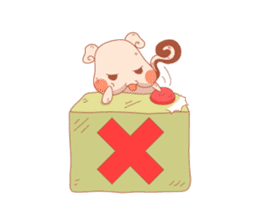 The squirrel "Mallow" sticker #6455734