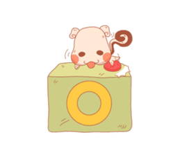 The squirrel "Mallow" sticker #6455735