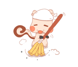 The squirrel "Mallow" sticker #6455744