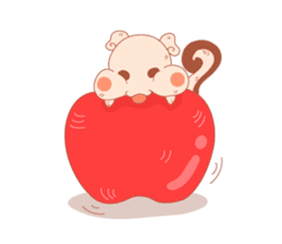 The squirrel "Mallow" sticker #6455745