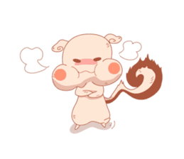 The squirrel "Mallow" sticker #6455748