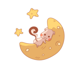 The squirrel "Mallow" sticker #6455749