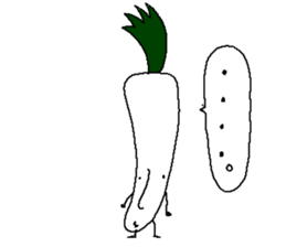 We vegetables! sticker #6456166