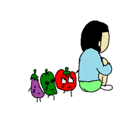 We vegetables! sticker #6456184