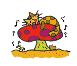 Cats world sticker #6456442