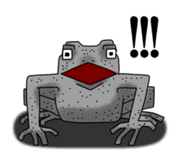 Arrow poison poison frog sticker #6457488