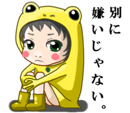 Arrow poison poison frog sticker #6457504