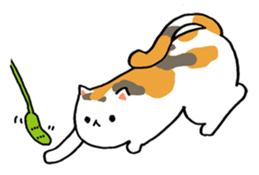 Calico Cat  "UTA" sticker #6457678
