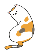 Calico Cat  "UTA" sticker #6457685