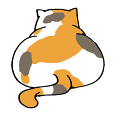 Calico Cat  "UTA" sticker #6457692