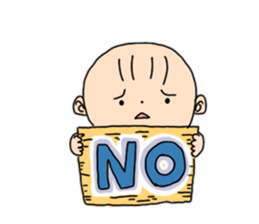 The baby can sit up now sticker #6458079