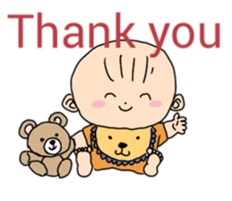 The baby can sit up now sticker #6458081