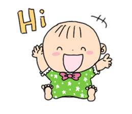 The baby can sit up now sticker #6458098