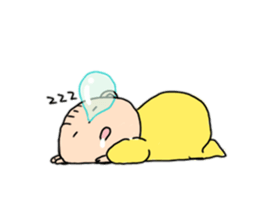 The baby can sit up now sticker #6458101