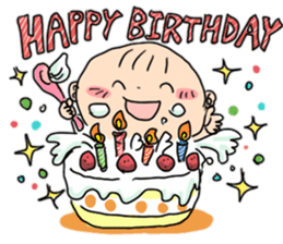 The baby can sit up now sticker #6458111