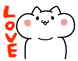 LOVE LOVE LOVE LOVE LOVE CAT !!! sticker #6458154