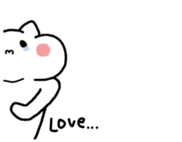 LOVE LOVE LOVE LOVE LOVE CAT !!! sticker #6458184