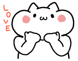 LOVE LOVE LOVE LOVE LOVE CAT !!! sticker #6458190