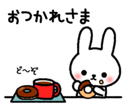 Frequently used message Rabbit 2 sticker #6458752