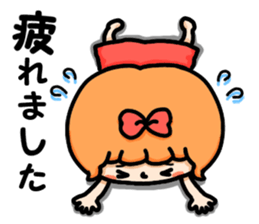 Daily life of the Ribbon-chan. sticker #6458845