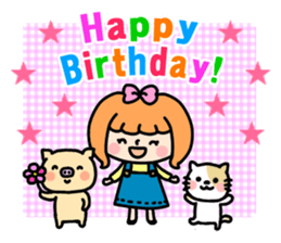 Daily life of the Ribbon-chan. sticker #6458848