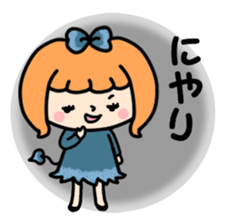 Daily life of the Ribbon-chan. sticker #6458853