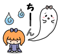 Daily life of the Ribbon-chan. sticker #6458862