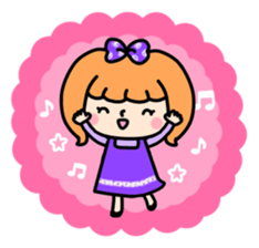 Daily life of the Ribbon-chan. sticker #6458869