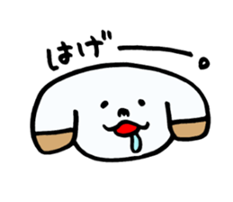 Absentminded dog! sticker #6458899