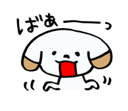 Absentminded dog! sticker #6458905