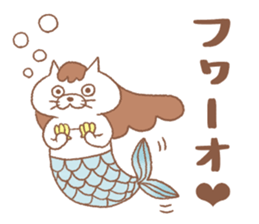 Cat picture book sticker #6459376