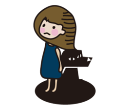 nekuragirl. sticker #6459870