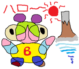 Spectacles Sports-Baby sticker #6460312