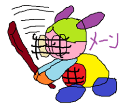 Spectacles Sports-Baby sticker #6460316