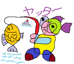 Spectacles Sports-Baby sticker #6460318