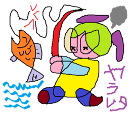 Spectacles Sports-Baby sticker #6460319